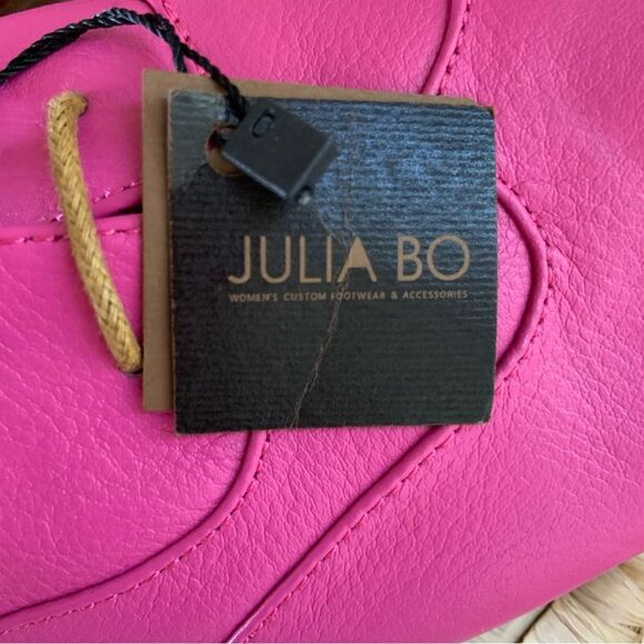 JULIA BO Magenta Pink Leather Limehouse Oxfords Beige Laces EU 40 - Picture 13 of 16
